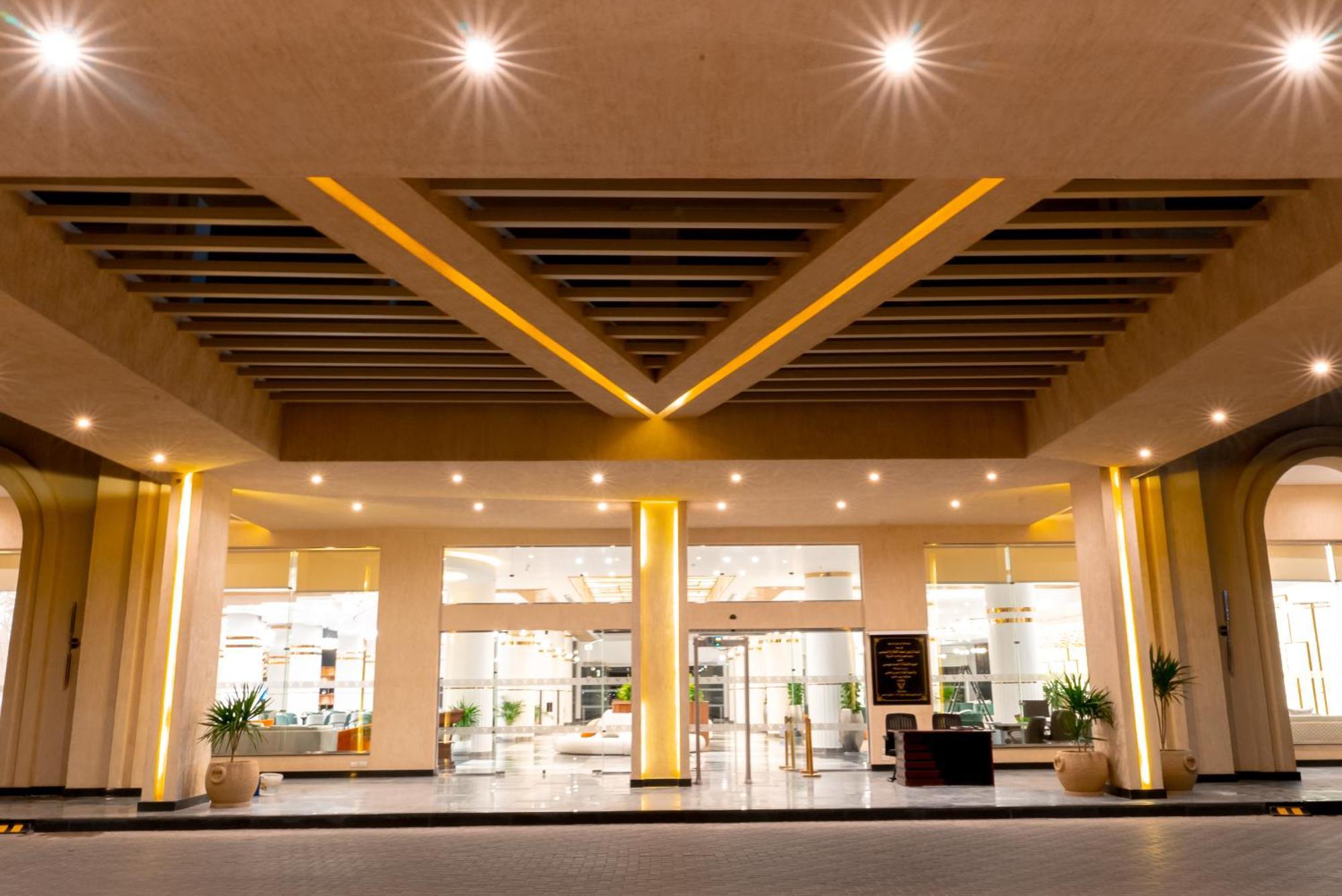 The V Luxury Resort Sahl Hasheesh Hurgada Dış mekan fotoğraf The lobby of the hotel