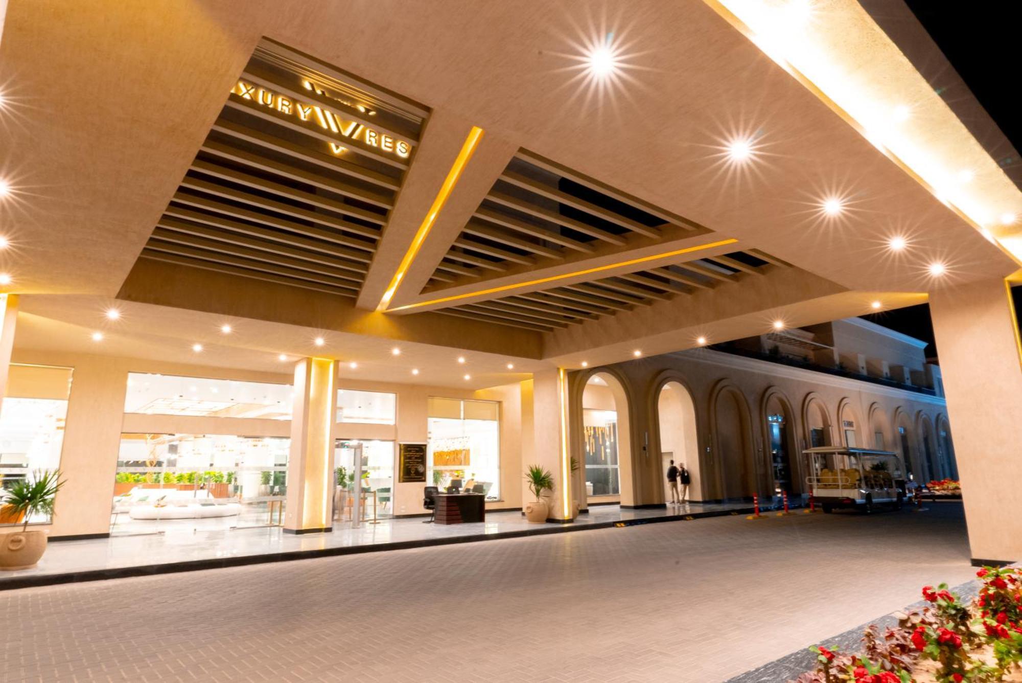 The V Luxury Resort Sahl Hasheesh Hurgada Dış mekan fotoğraf The lobby of the hotel