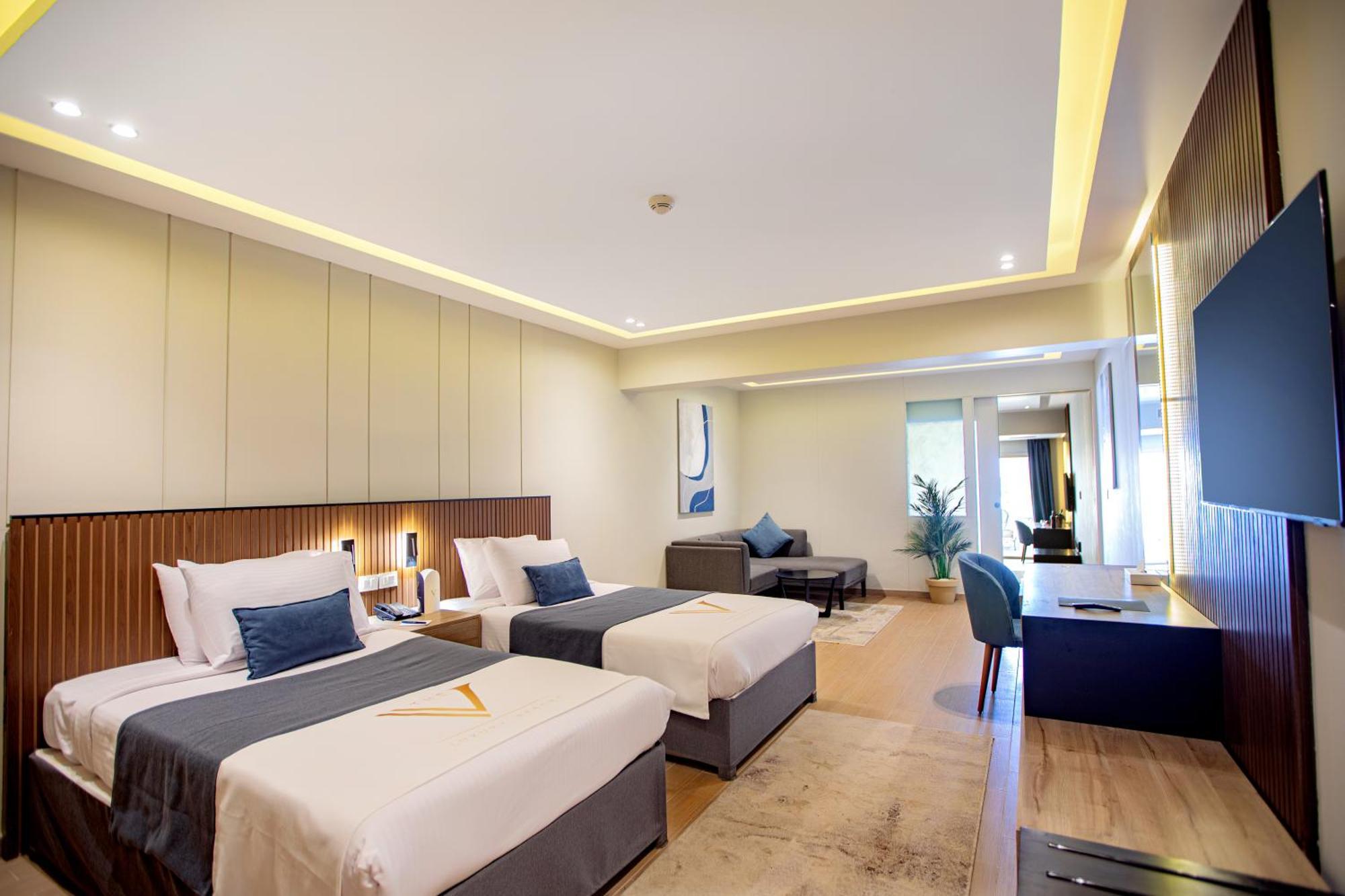 The V Luxury Resort Sahl Hasheesh Hurgada Dış mekan fotoğraf Deluxe Room