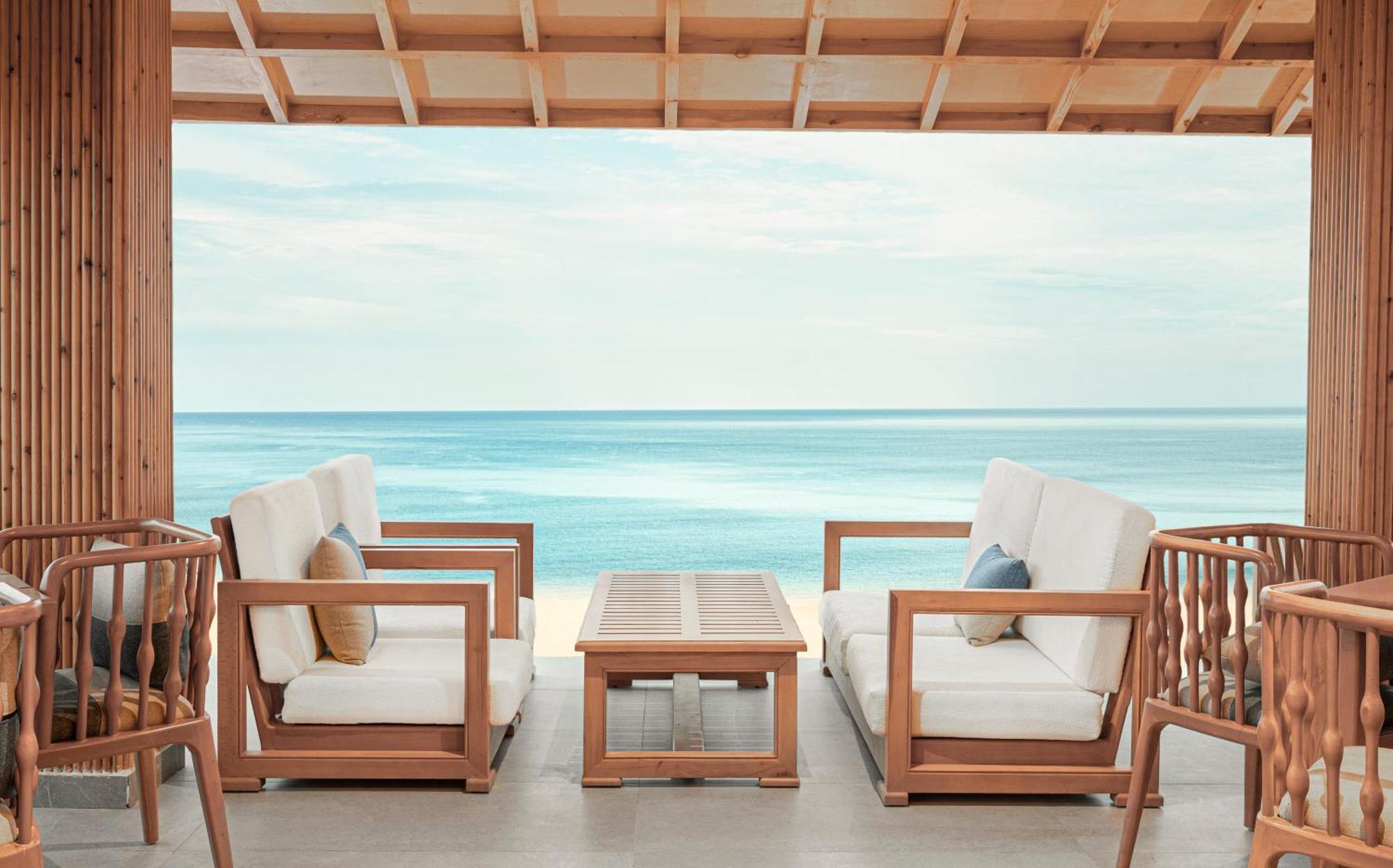 The V Luxury Resort Sahl Hasheesh Hurgada Dış mekan fotoğraf Outdoor furniture