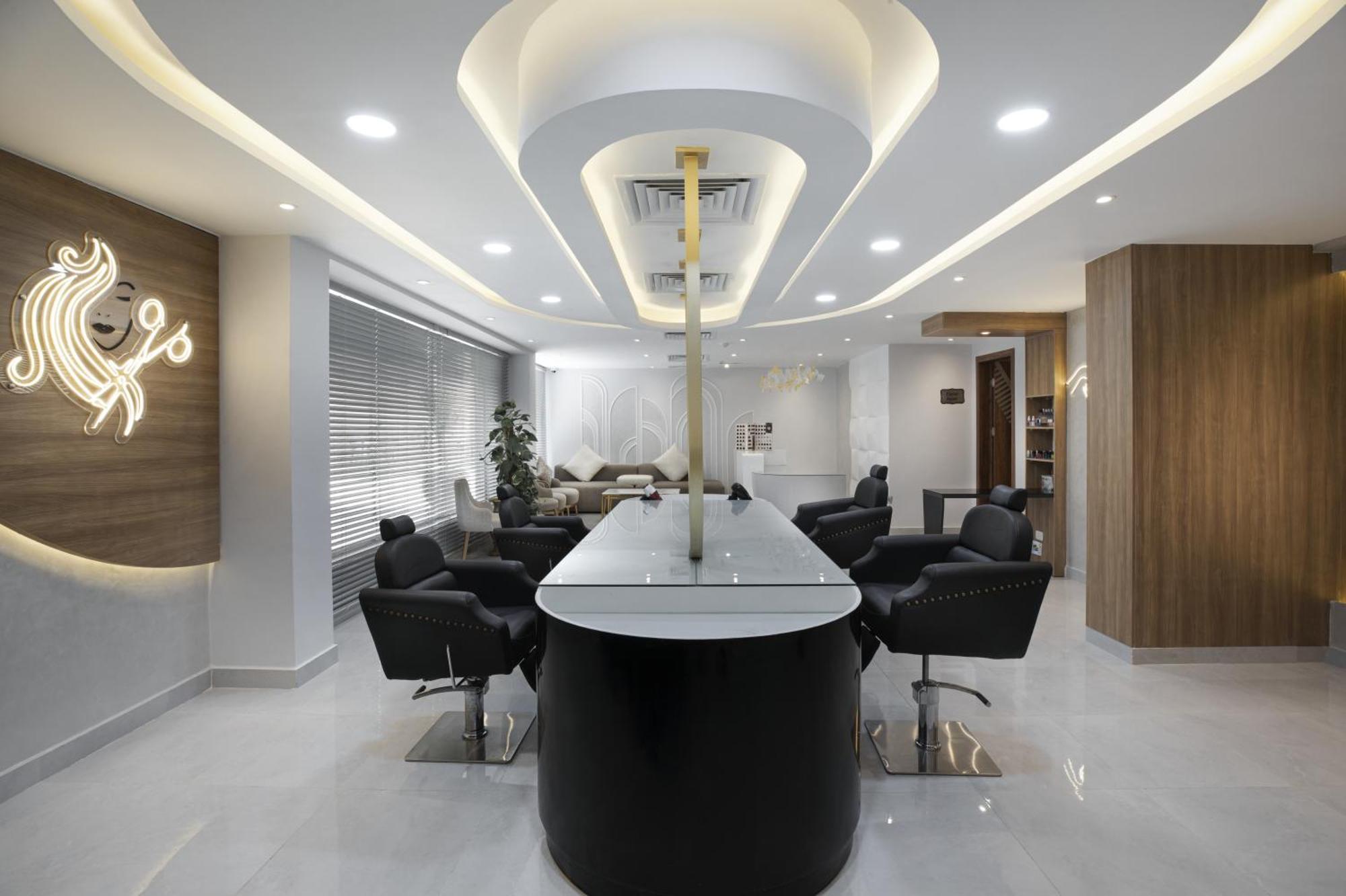 The V Luxury Resort Sahl Hasheesh Hurgada Dış mekan fotoğraf The interior of a salon in India